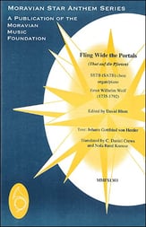 Fling Wide the Portals SSTB choral sheet music cover